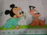 Fralda Mickey e Pluto 02 Grande